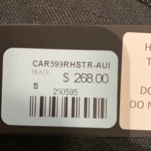 Carmar: Black Jean Jacket w/ Silver Stars - Picture 5 of 5